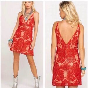 NWT free people night shimmer mini dress